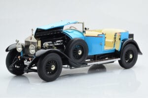 Rolls-Royce Phantom I Descapotable Azul Kyosho 1:18 08931LB Metal - imagen 8 de 9