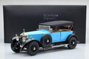 Rolls-Royce Phantom I Descapotable Azul Kyosho 1:18 08931LB Metal - imagen 9 de 9