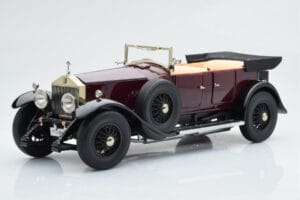 Rolls-Royce Phantom I Descapotable Rojo Burdeos Kyosho 1:18 08931R Metal - imagen 2 de 10