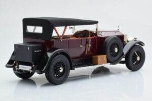 Rolls-Royce Phantom I Descapotable Rojo Burdeos Kyosho 1:18 08931R Metal - imagen 3 de 10
