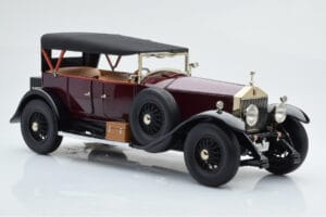 Rolls-Royce Phantom I Descapotable Rojo Burdeos Kyosho 1:18 08931R Metal - imagen 5 de 10