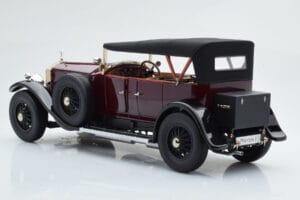 Rolls-Royce Phantom I Descapotable Rojo Burdeos Kyosho 1:18 08931R Metal - imagen 6 de 10