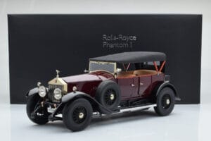 Rolls-Royce Phantom I Descapotable Rojo Burdeos Kyosho 1:18 08931R Metal - imagen 10 de 10