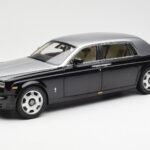 Rolls-Royce Phantom VII EWB Negro y Plata Kyosho 1:18 08841BKS