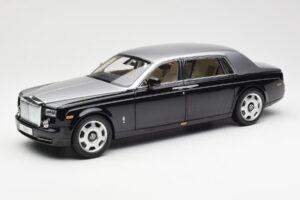 Rolls-Royce Phantom VII EWB Negro y Plata Kyosho 1:18 08841BKS