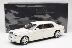 Rolls-Royce Phantom VII EWB English Blanco Kyosho 1:18 08841EW2 Metal - imagen 8 de 8
