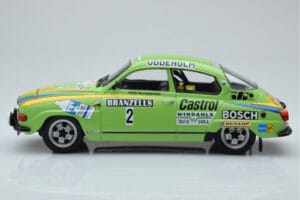 Saab 96 V4 #2 S. Blomqvist / H. Sylvan Rally Sweden 1976 IXO 1:18 18RMC085B Metal - imagen 3 de 6
