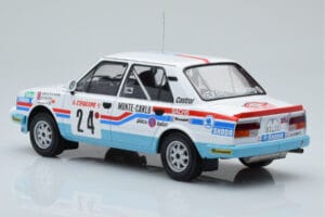 Skoda 130 L Night Version #24 J. Augland Rally Monte Carlo 1987 IXO 1:18 18RMC156 Metal - imagen 5 de 6