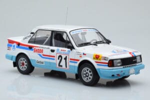 Skoda 130 LR #21 L. Krecek / B. Motl Rally Acropolis 1986 IXO 1:18 18RMC157A Metal - imagen 5 de 6