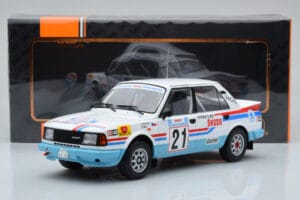 Skoda 130 LR #21 L. Krecek / B. Motl Rally Acropolis 1986 IXO 1:18 18RMC157A Metal - imagen 6 de 6