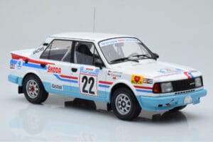 Skoda 130 LR #22 S. Kvaizar / J. Janecek Rally Acropolis 1986 IXO 1:18 18RMC157B Metal - imagen 4 de 6