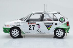 Skoda Felicia #27 P. Sibera / P. Gross Rally RAC Lombard 1995 IXO 1:18 18RMC148 Metal - imagen 3 de 6
