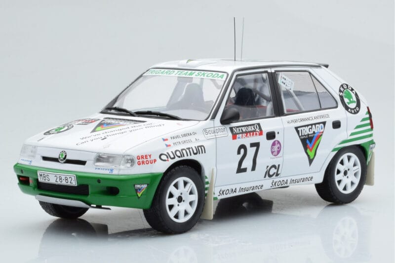Skoda Felicia #27 P. Sibera / P. Gross Rally RAC Lombard 1995 IXO 1:18 18RMC148