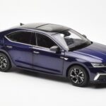 Skoda Octavia Pro Azul FAW 1:18 ZMR000006BLA - image 6 of 8