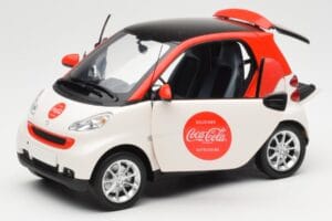 Smart Fortwo 451 Coca-Cola Minichamps 1:18 150036301 Metal - imagen 2 de 8