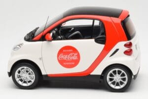 Smart Fortwo 451 Coca-Cola Minichamps 1:18 150036301 Metal - imagen 4 de 8