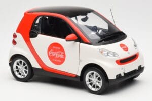 Smart Fortwo 451 Coca-Cola Minichamps 1:18 150036301 Metal - imagen 6 de 8