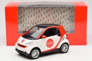 Smart Fortwo 451 Coca-Cola Minichamps 1:18 150036301 Metal - imagen 8 de 8