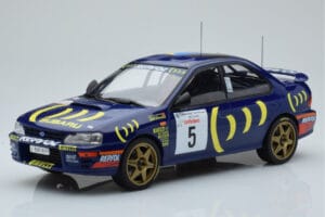 Subaru Impreza 555 #5 C. Sainz / L. Moya Tour de Corse 1995 IXO 1:18 18RMC063A