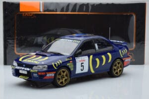 Subaru Impreza 555 #5 C. Sainz / L. Moya Tour de Corse 1995 IXO 1:18 18RMC063A Metal - imagen 6 de 6