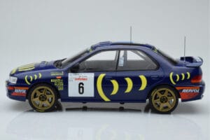 Subaru Impreza 555 #6 P. Liatti / C. Cassina Tour de Corse 1995 IXO 1:18 18RMC063C Metal - imagen 3 de 6