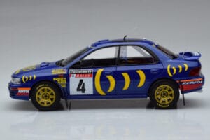 Subaru Impreza #4 C. McRae / D. Ringer Winner RAC Rally 1994 Kyosho 1:18 08962A Metal - imagen 4 de 9