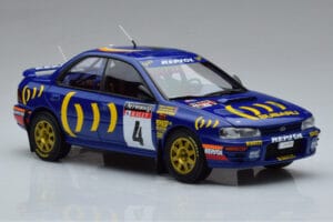 Subaru Impreza #4 C. McRae / D. Ringer Winner RAC Rally 1994 Kyosho 1:18 08962A Metal - imagen 5 de 9
