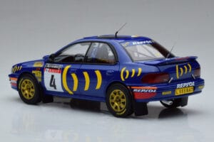 Subaru Impreza #4 C. McRae / D. Ringer Winner RAC Rally 1994 Kyosho 1:18 08962A Metal - imagen 6 de 9