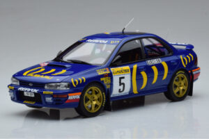Subaru Impreza #5 C. Sainz / L. Moya 2nd Place Rally Monte Carlo 1995 Kyosho 1:18