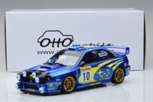 Subaru Impreza WRC #10 T. Makinen / K. Lindstrom Rally Monte Carlo Night Version 2002 Otto 1:18 OT784 Resina - imagen 6 de 6
