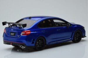 Subaru Impreza WRX STI Nurburgring Challenge Package Azul Kyosho 1:18 KSR18021BL Resina - imagen 2 de 5