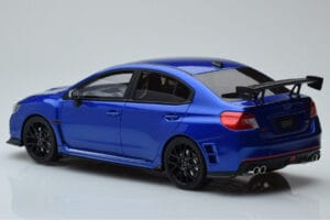 Subaru Impreza WRX STI Nurburgring Challenge Package Azul Kyosho 1:18 KSR18021BL Resina - imagen 4 de 5
