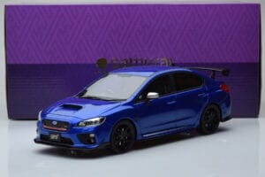 Subaru Impreza WRX STI Nurburgring Challenge Package Azul Kyosho 1:18 KSR18021BL Resina - imagen 5 de 5