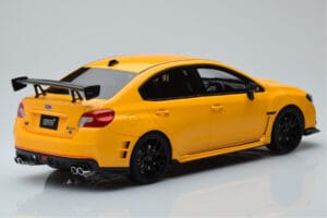 Subaru Impreza WRX STI Nurburgring Challenge Package Amarillo Kyosho 1:18 KSR18021Y Resina - imagen 2 de 5