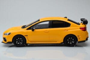 Subaru Impreza WRX STI Nurburgring Challenge Package Amarillo Kyosho 1:18 KSR18021Y Resina - imagen 3 de 5