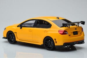 Subaru Impreza WRX STI Nurburgring Challenge Package Amarillo Kyosho 1:18 KSR18021Y Resina - imagen 4 de 5