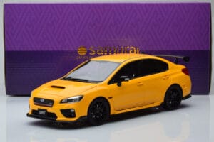 Subaru Impreza WRX STI Nurburgring Challenge Package Amarillo Kyosho 1:18 KSR18021Y Resina - imagen 5 de 5