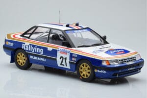 Subaru Legacy RS #21 C. McRae / D. Ringer RAC Rally 1991 IXO 1:18 18RMC080B Metal - imagen 4 de 6