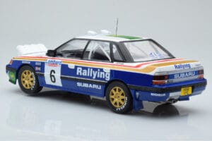 Subaru Legacy RS Night Version #6 M. Alen / I. Kivimaki RAC Rally 1991 IXO 1:18 18RMC080A Metal - imagen 5 de 6