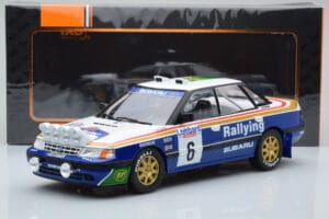 Subaru Legacy RS Night Version #6 M. Alen / I. Kivimaki RAC Rally 1991 IXO 1:18 18RMC080A Metal - imagen 6 de 6