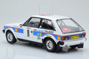 Talbot Sunbeam Lotus Night Version #8 H. Toivonen / P. White Rally Monte Carlo 1981 IXO 1:18 18RMC095B Metal - imagen 5 de 6