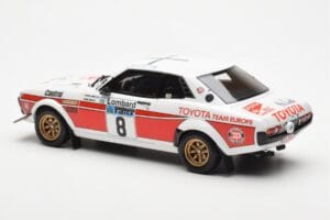 Toyota Celica 2000 GT RA21 #8 H. Mikkola / A. Hertz Lombard RAC Rally 1977 Otto 1:18 OT1044 Resina - imagen 5 de 6