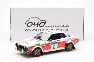 Toyota Celica 2000 GT RA21 #8 H. Mikkola / A. Hertz Lombard RAC Rally 1977 Otto 1:18 OT1044 Resina - imagen 6 de 6