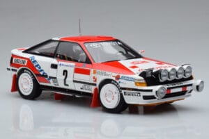 Toyota Celica GT-Four ST165 #2 C. Sainz / L. Moya Winner Rally Monte Carlo 1991 Kyosho 1:18 08961B Metal - imagen 5 de 12