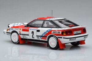 Toyota Celica GT-Four ST165 #2 C. Sainz / L. Moya Winner Rally Monte Carlo 1991 Kyosho 1:18 08961B Metal - imagen 6 de 12