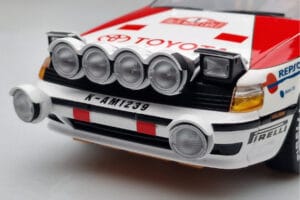 Toyota Celica GT-Four ST165 #2 C. Sainz / L. Moya Winner Rally Monte Carlo 1991 Kyosho 1:18 08961B Metal - imagen 7 de 12