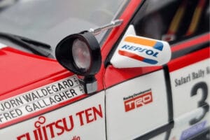 Toyota Celica GT-Four ST165 #3 B. Waldegard / F. Gallagher Winner Safari Rally 1990 Kyosho 1:18 08961A Metal - imagen 11 de 12