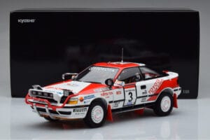 Toyota Celica GT-Four ST165 #3 B. Waldegard / F. Gallagher Winner Safari Rally 1990 Kyosho 1:18 08961A Metal - imagen 12 de 12