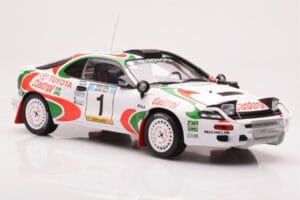 Toyota Celica Turbo 4WD ST185 #1 J. Kankkunen / J. Piironen Safari Rally 1993 IXO 1:18 18RMC150A Metal - imagen 4 de 6
