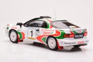Toyota Celica Turbo 4WD ST185 #1 J. Kankkunen / J. Piironen Safari Rally 1993 IXO 1:18 18RMC150A Metal - imagen 5 de 6